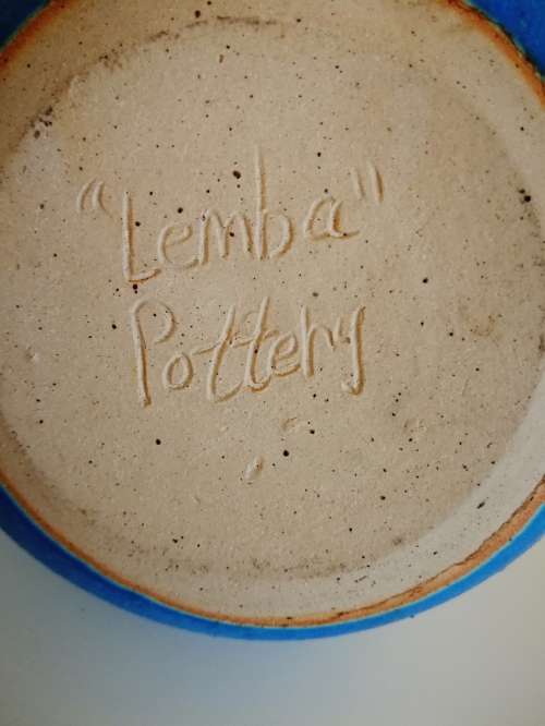 Lemba Pottery Blue  Large Vase