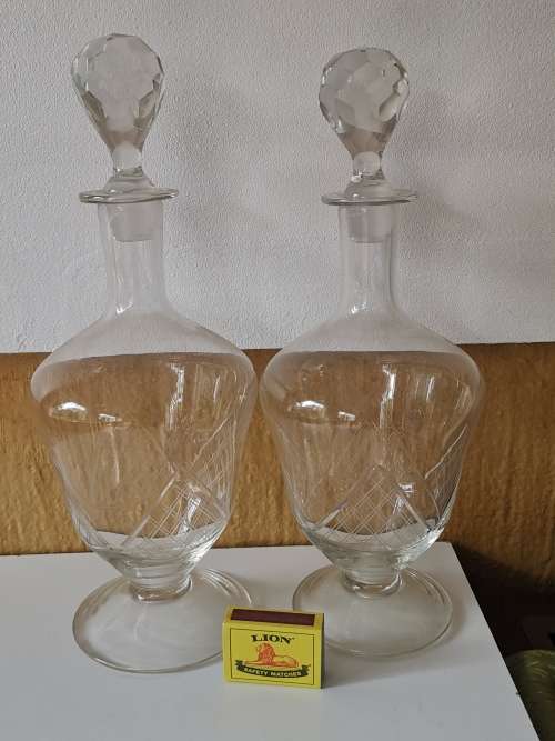 Bourbon Decanter  Similar Pair