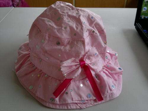BID STARTING FROM R1.00***QUTE COTTON HATS***FOR LITTLE GIRLS ***PINK**