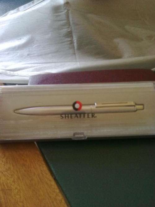 Sheaffer silver ball pen