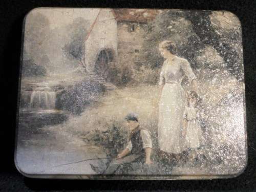 Pair Of Painted Tin Boxes - Low Price - Bid Now!!!