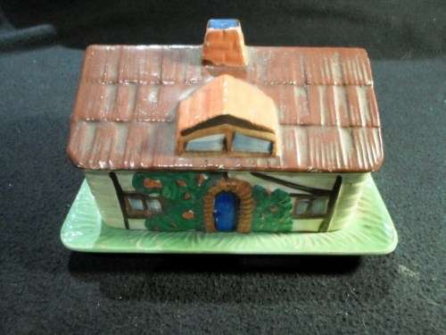 Vintage House Butter Dish - Low Price - Bid Now!!!