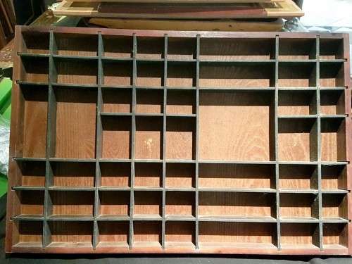 Printers tray plus ornaments - A lovely compilation! - Low price, bid now!