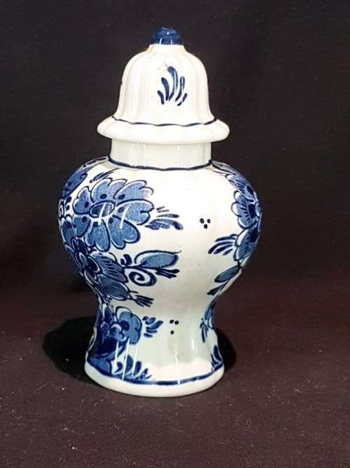 Blaauw Delft Posy Vase - With certificate of authenticity! - Low Price - Bid Now!!