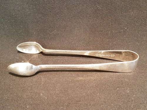 Sugar tongs - Beautiful! - Low price, bid now!