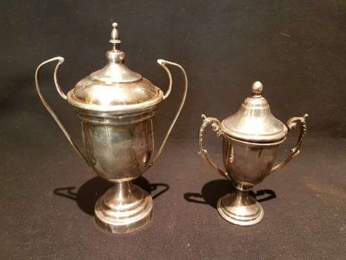 Miniature trophies - EPNS - A lovely set at a low price, bid now!