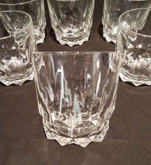 Whiskey glasses - From France - Arcoroc - 6 Pieces - Beautiful condition - Bid now!