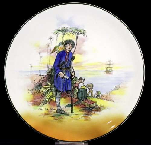 Royal Doulton - Treasure Island - Charger - Low price, bid now!