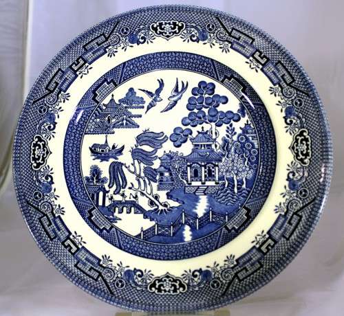 Churchhill - Willow series - Dinner plate - Low price!! - Bid Now!!!