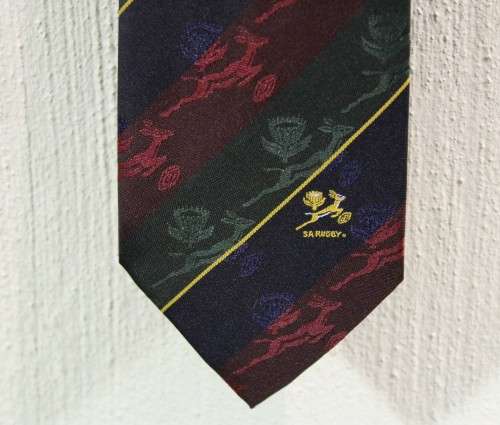 SA Rugby - Superb tie in original packaging - Low price, bid now!