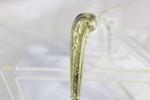 Three hallmarked forks and fruit knifes -  Old English marks - Low price, bid now!