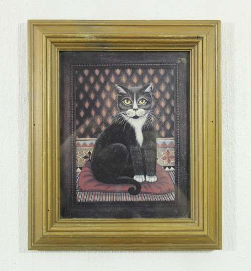 Lara Geffen - Pair of framed kitten prints - Beautiful!! - Low price, bid now!