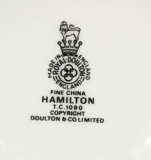 Royal Doulton - Hamilton - Gravy boat and saucer - Beautiful!! - Low price, bid now!
