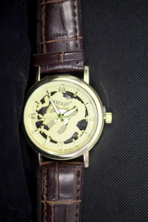 Muge - Skeleton watch - A stunner! Bid now!!