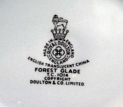 Royal Doulton - Forest Glade - Milk jug - Beautiful! - Bid Now!!!