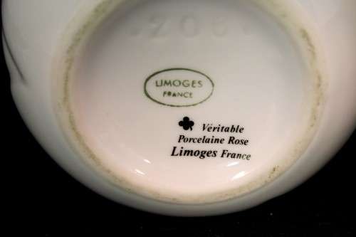 Limoges pink vase - Beautiful! - Bid Now!!!