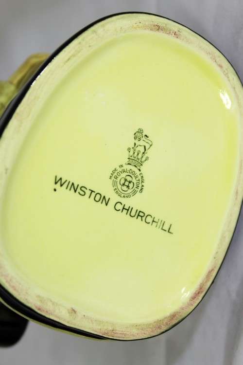 Royal Doulton - Character Jug - Winston Churchill - Large & Beautiful! - Low price! Bid Now!!!