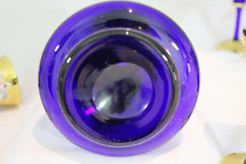 Venetian style Pitcher with glasses - Hand painted and gold embossed!! Stunning! - Bid Now!!