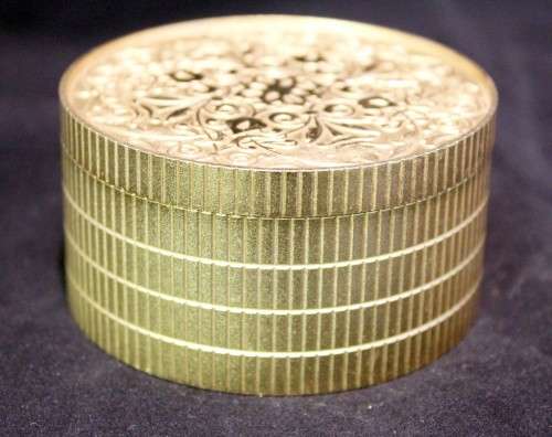 Rhythem - Japan - Gold round travel watch with slide mechanism - Beautiful! - Bid now!!