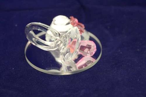 Glass dummy and bootie - Absolutely stunning!! - Low price! - Bid now!