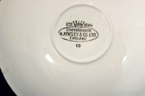 Aynsley Staffordshire - Roses - Trio - Beautiful! - Bid Now!!!