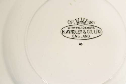 Aynsley Staffordshire - Roses - Trio - Beautiful! - Bid Now!!!