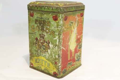 Pette - Pure Cocoa Tin - Holland - A vintage beauty!! - Bid Now!!!