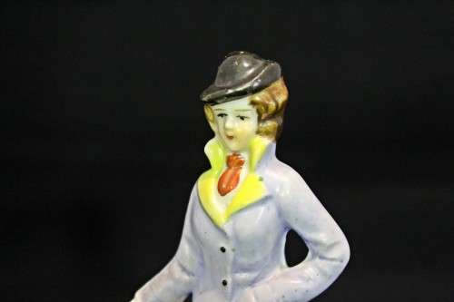 Lady with dog - Beautiful! - Bid Now!!!