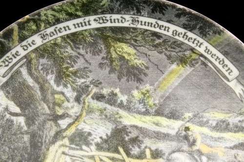 AK Kaiser - Rabbit hunt - Display plate - A beauty! - Bid Now!!!