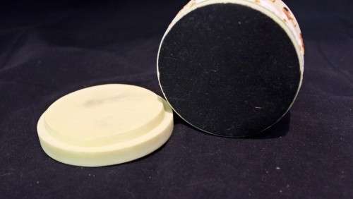 Egyption embossed lidded container