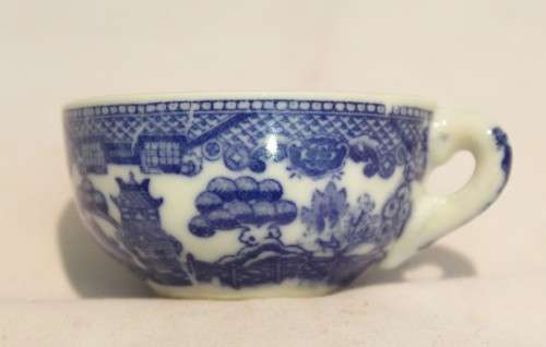 Japan miniature - Trio - Blue and white - Beautiful! - Bid Now!!!