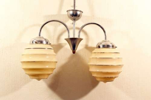 Art Deco ceiling light - A stunner! - Bid Now!!!