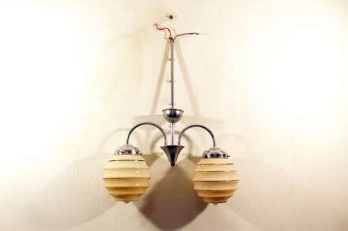 Art Deco ceiling light - A stunner! - Bid Now!!!