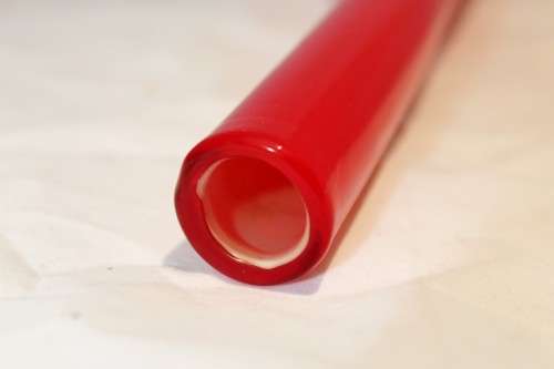 Art glass - Red Vase - Stunning! - Bid Now!!!