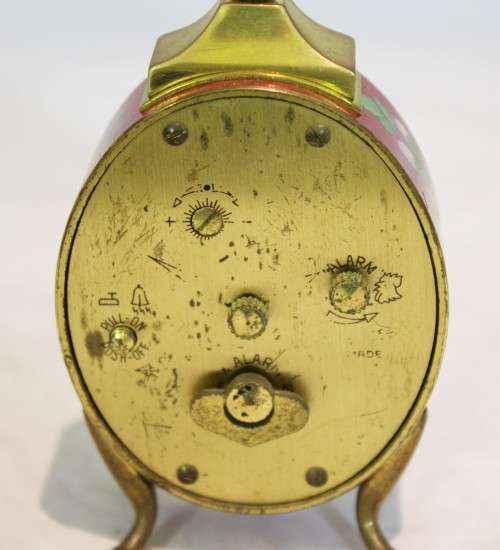 Swiza - Swiss - Victorian style - Small alarm clock - Beautiful! - Bid now!!