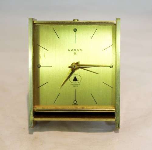 Luxor - Lausanne - A special piece! - Swiss 1969 - Small alarm clock - Beautiful! - Bid now!!