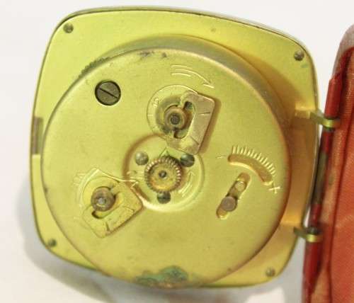 Kiengle - 7 Rubis - Traveling clock in a pouch - Beautiful! - Bid now!!