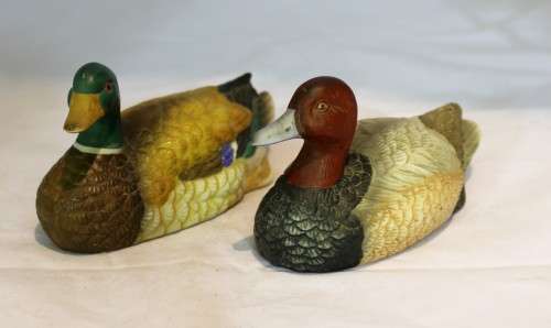 Pair of ducks - Beautiful! - Bid Now!!!