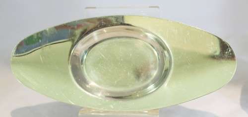 Stainless steel - Gravy boat plus saucer - Lovely!