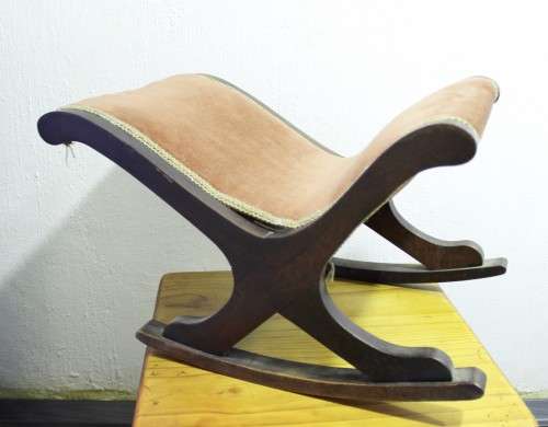 Rocking foot stool - Magnificent! - Bid Now!!!