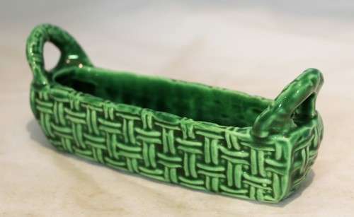 Lucia Ware - Trinket holder - Green - Beautiful! - Bid Now!!!