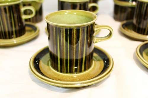 Arabia - Finland - Kosmos - Retro coffee set - Stunning! - Bid Now!!!