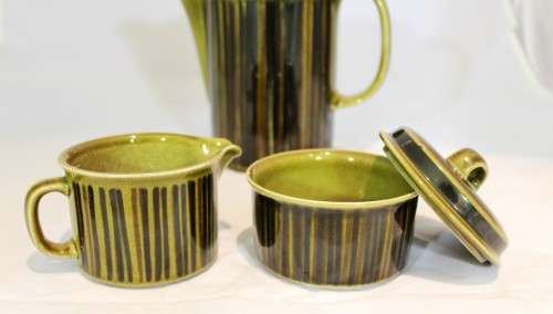 Arabia - Finland - Kosmos - Retro coffee set - Stunning! - Bid Now!!!