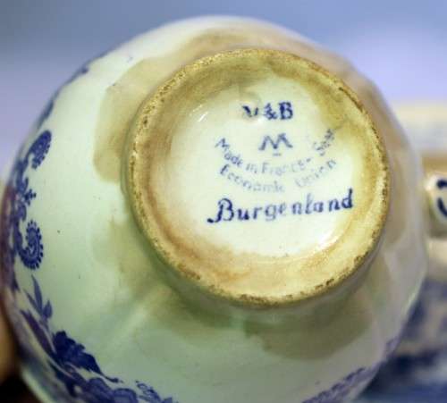 Villeroy and Bosch - Burgenland - Pair of vintage cups - Bid Now!!!