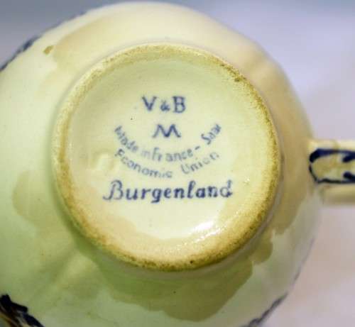 Villeroy and Bosch - Burgenland - Pair of vintage cups - Bid Now!!!