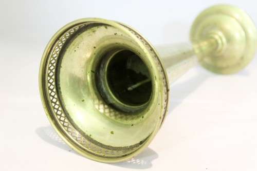 Fluted vase - Silver plated - Lovely! - Bid Now!!!