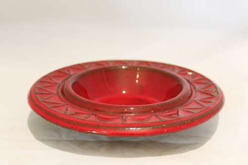 Kellinghusen - Trenck - Red bowl - Stunning! - Bid Now!!!