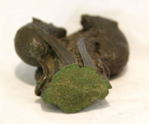 Metal cast miniature mice eating - Beautiful!! - Bid Now!!!