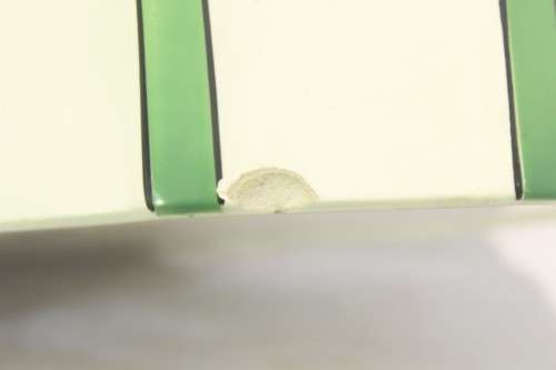 Porcelain vanity case - White and green - Stunning! - Bid Now!!!