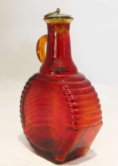 Spelled Severige (Swedish) - Art glass bottle - Beautiful!! - Bid Now!!!